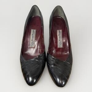 EVAN-PICONE Women’s Vtg 80’s Leather Pumps Spain Sz6.5